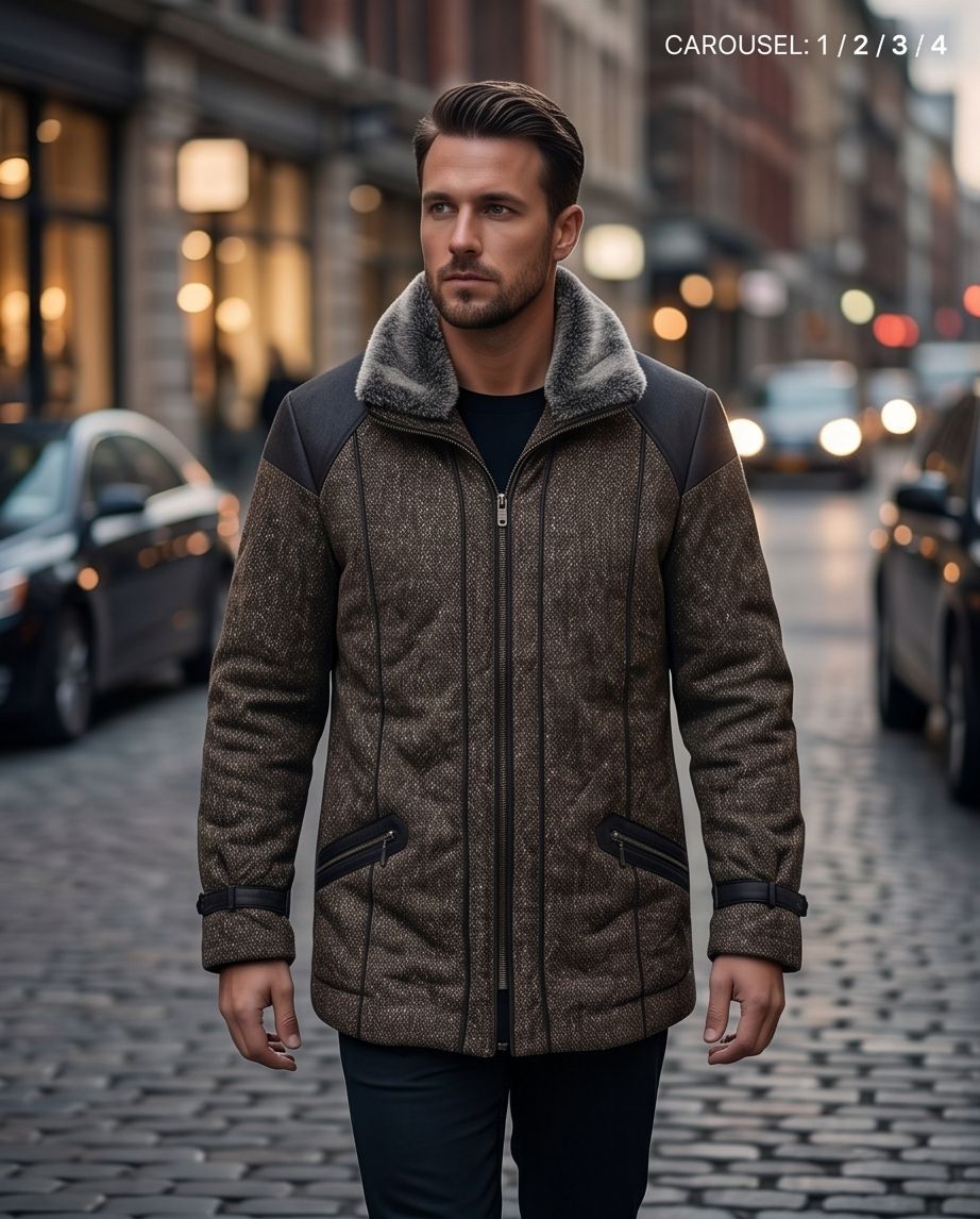 Mens Anorak Jacket (Medium) - Image 2